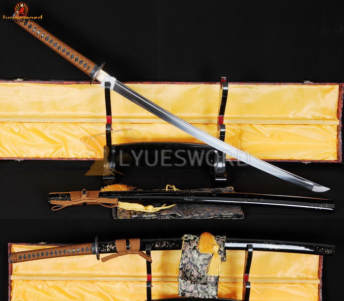 Unsharpened Practice Training Katana Iaido Samurai Sword Katana 1060