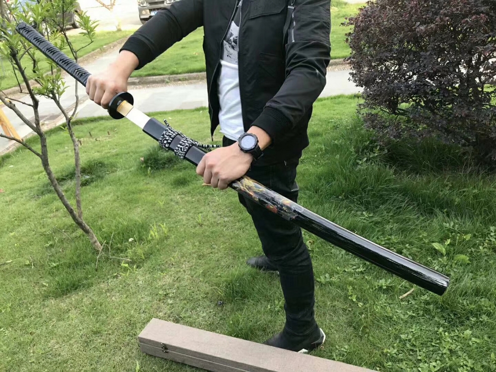 9260 Spring Steel Long Sword Japanese Samurai Sword Katana